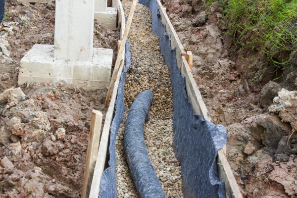 French Drain Installation in Lapeer